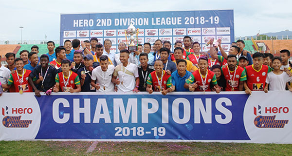 TRAU FC won the 2018-19 Second Division League. 